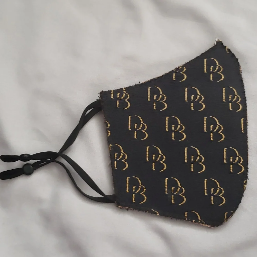 Hand Crafted Black Face Mask